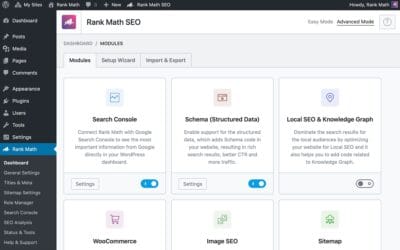 BLOG SEO, MARKETING, NAUKA, AI Wtyczka Rank Math SEO WordPress – 8 zalet narzędzia