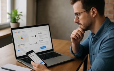 BLOG SEO, MARKETING, NAUKA, AI Lokalne SEO bez przerw w ścieżce: gdzie firma traci klienta między Mapami Google a formularzem?